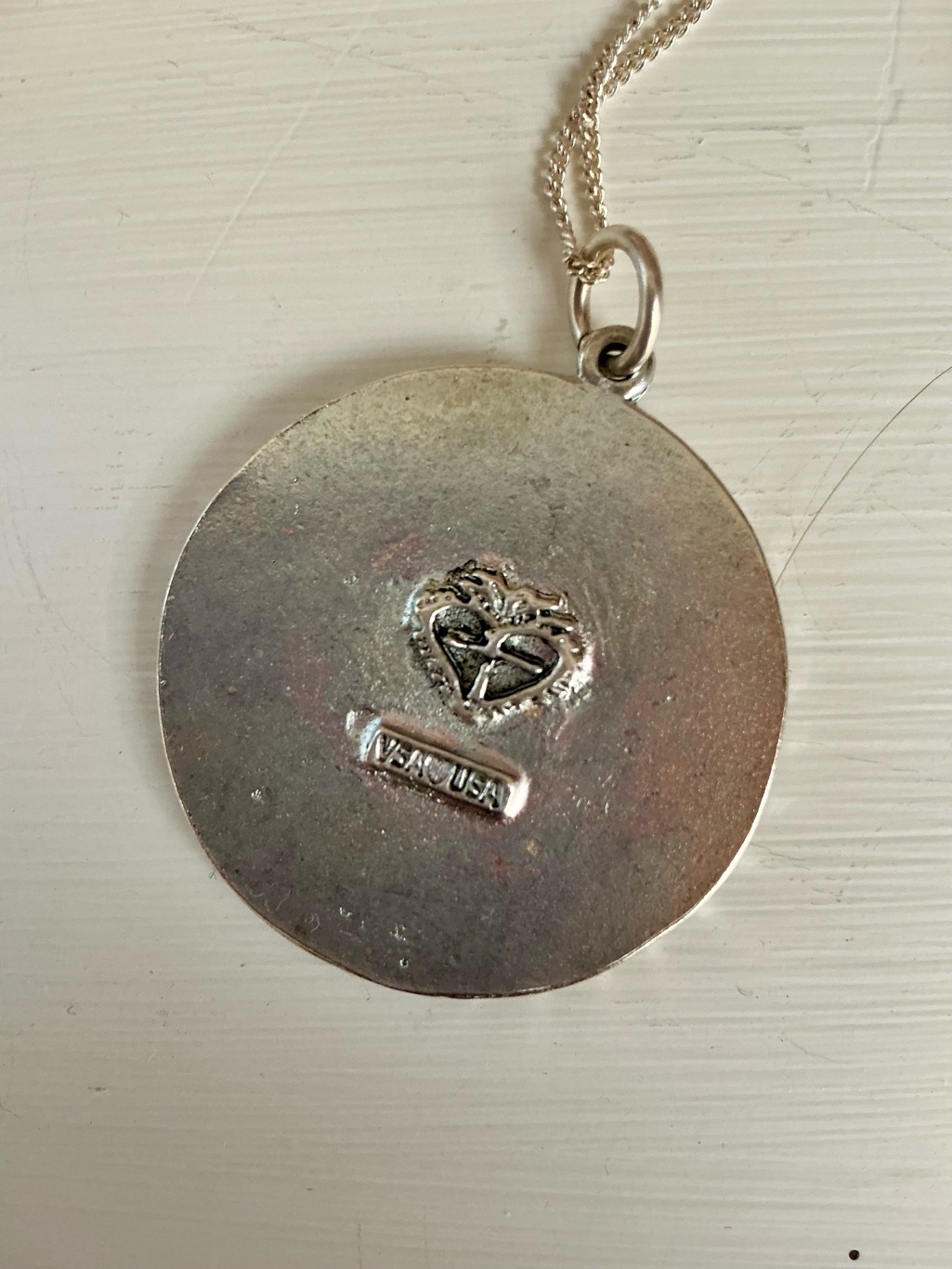 Virgins Saints & Angels Vsa Disco Virgin Charm Necklace Vsa Nwt — image 4 of 5